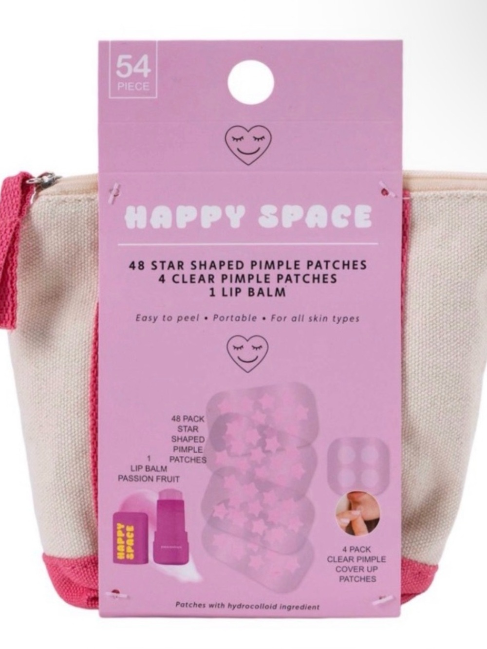Pink Pimple Patch & Lip Balm Kit